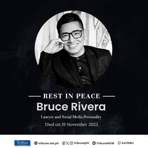 atty bruce rivera passed away|Atty. Bruce Rivera's Passing It is with a very heavy heart that I am .